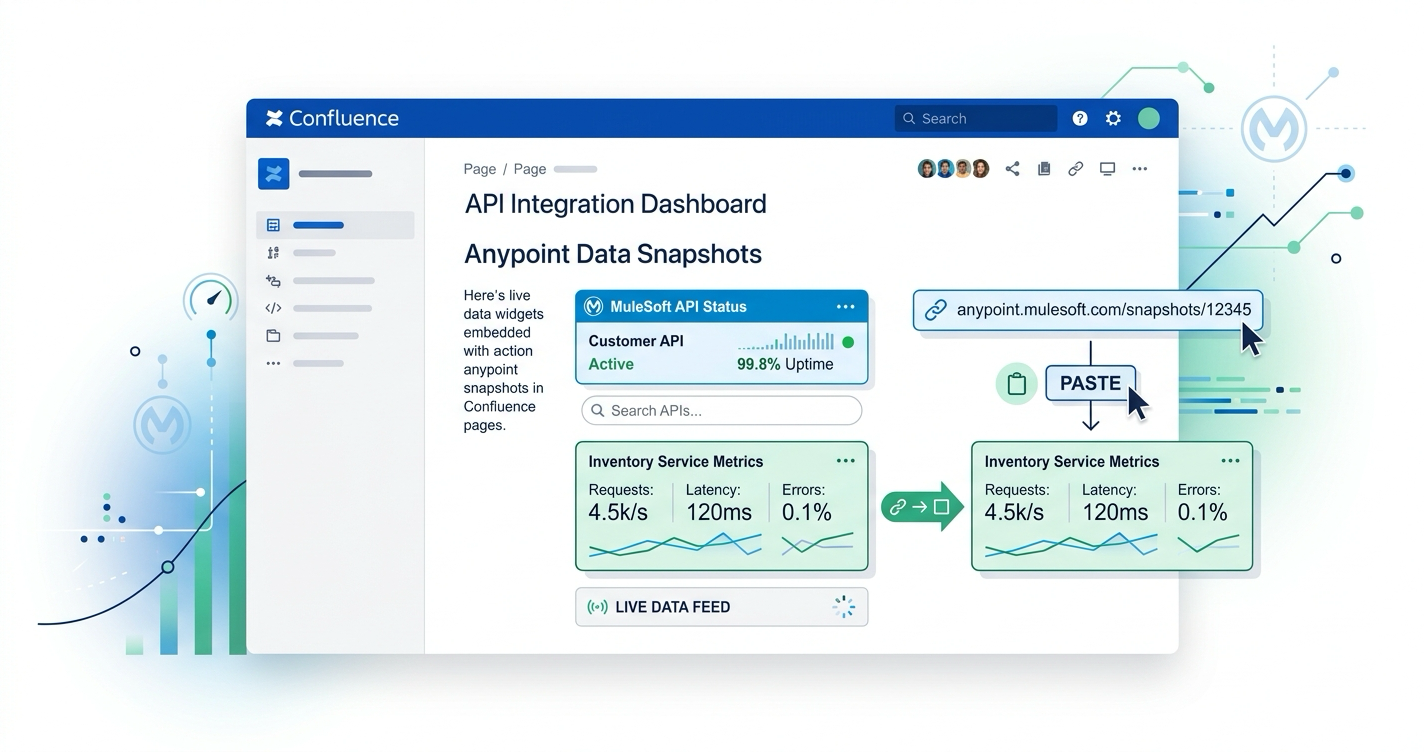 How to Embed Anypoint Snapshots in Confluence Pages | Flowdence Blog