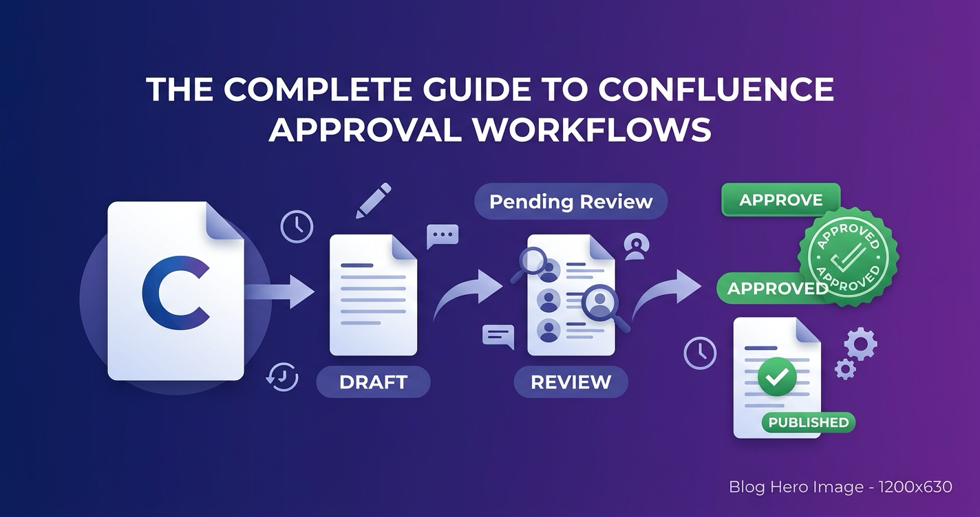 Confluence Page Approval Workflow Guide (2026) | Flowdence Blog