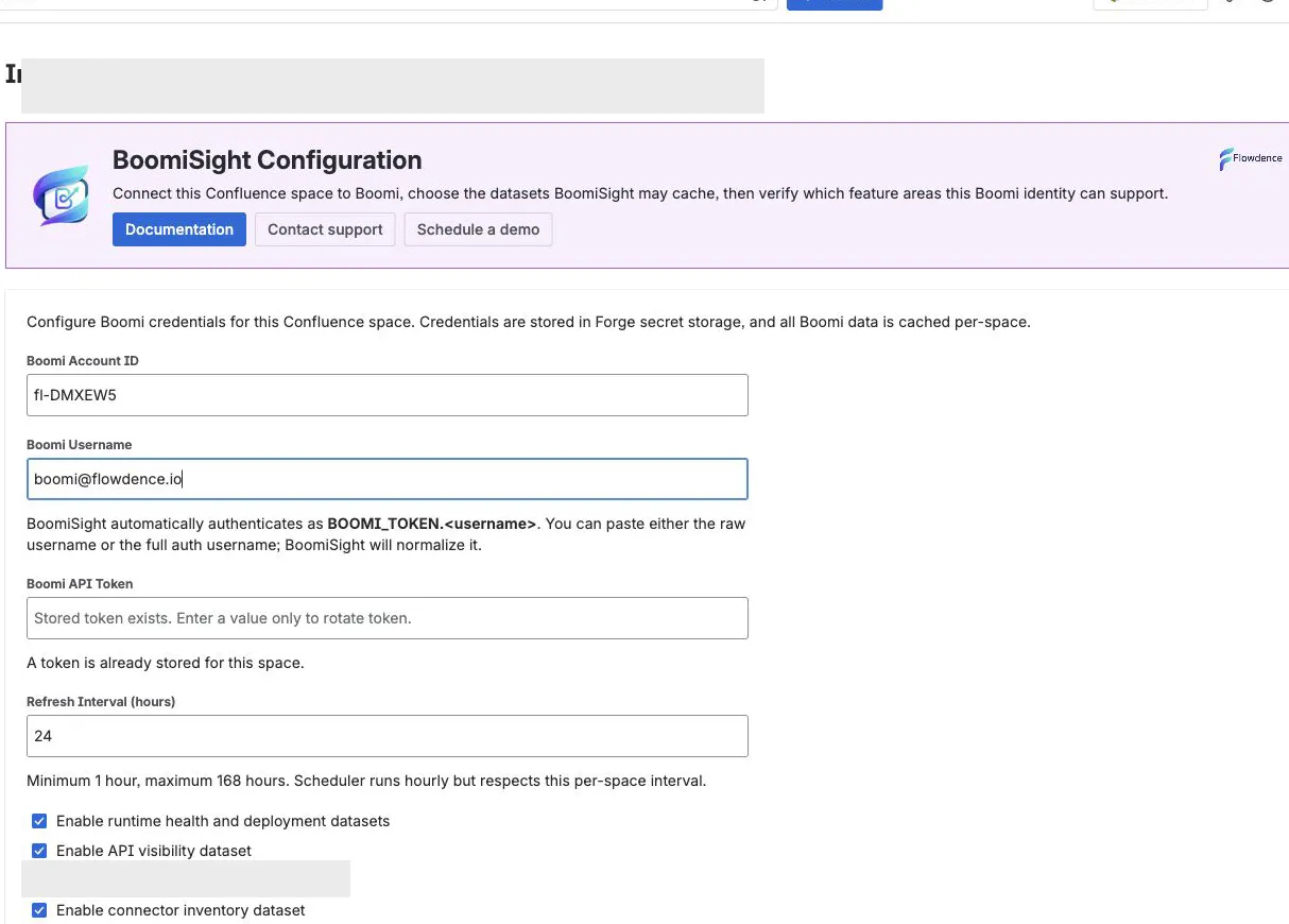 BoomiSight access diagnostics