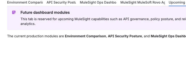 Upcoming Modules callout (focused)
