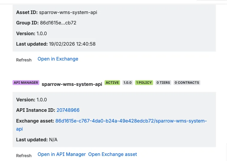 API and Exchange focused crop