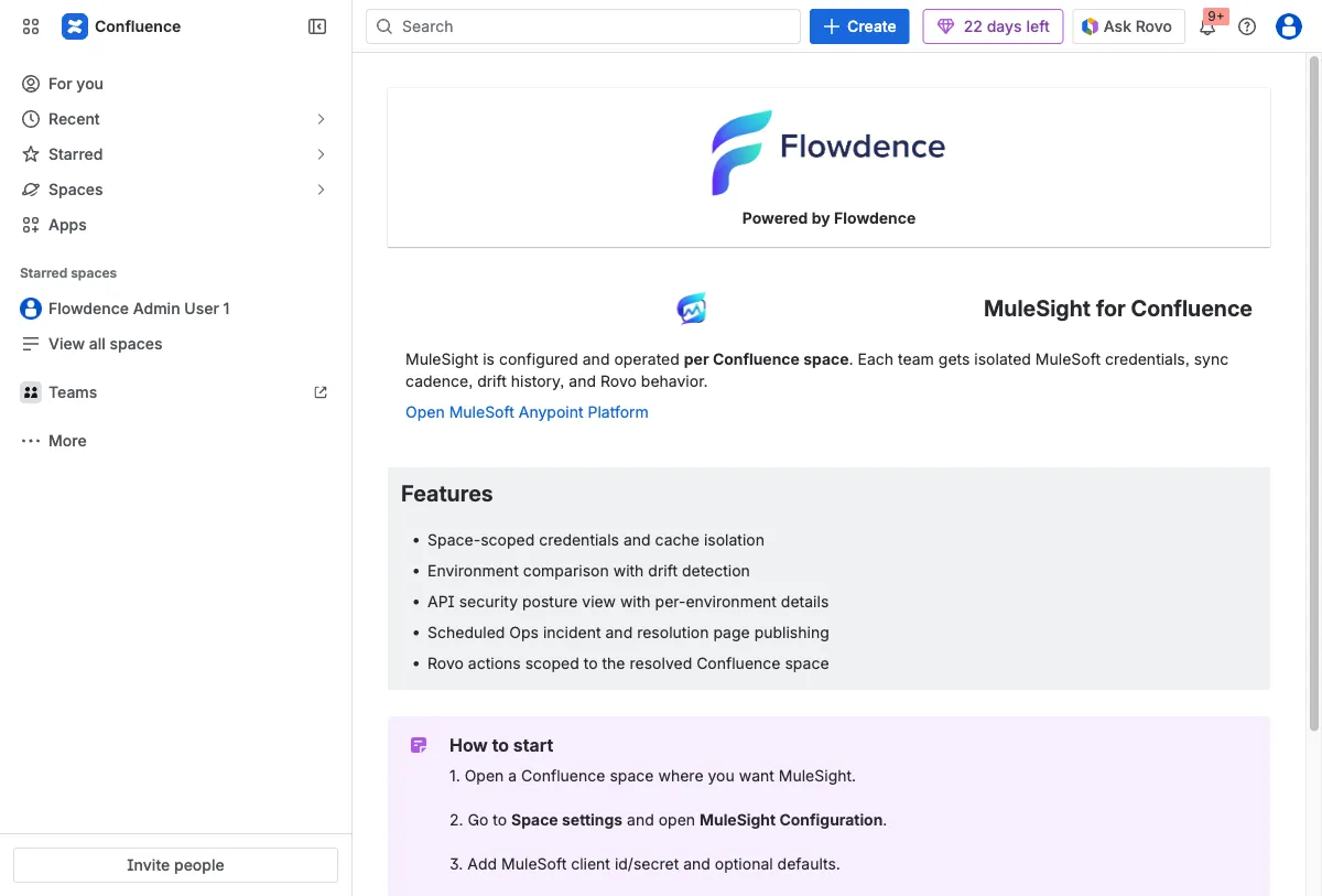 Global landing page